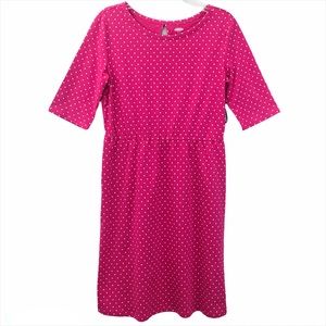 🎈NEW Fit & Flare 1/2-Sleeve Jersey Dress